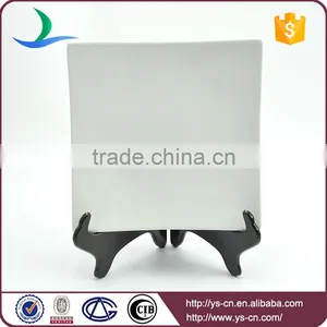 Porcelain White Square Shape Wholesale Dinner Plates thumbnail-2