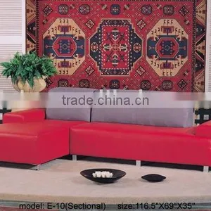 Genuine Leather Sofa. Beautiful L Shape Sofa. Comfortable and Beautiful L Shape Sofa. Genuine or Systhetic Corner Sofa B48163 thumbnail-1