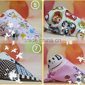 Trangle Cotton Bib Bag in Box Wholesale thumbnail-3