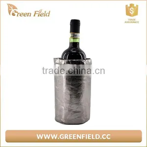 Green Field Washable Kraft Paper Bottle Wine Cooler Bag thumbnail-3