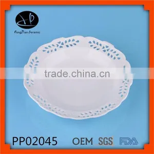 Ceramic Hollow Plate Fruit Plate Bulk Dinner Plates thumbnail-1