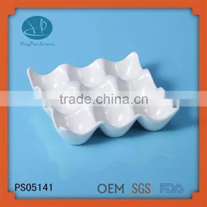 Eggs Holder, Ceramic Egg Plates,porcelain Egg Tray,Ceramic Egg Holder,ceramic Egg Tray thumbnail-1