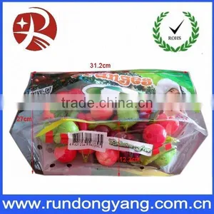 Printed Plastic Zip Lock Fruit Bag With Handle thumbnail-1