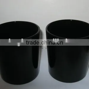 Wholesale Black Glass Candle Jar thumbnail-1