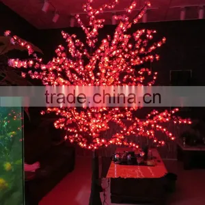 Amazing Lighted Tree ,red Led Blossom Tree/cherry Blossom Tree With Pink Color thumbnail-1
