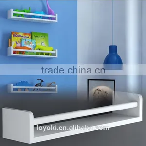 Gold Supplier Wall Mounted Book Shelf, Wall Decorative Shelf for Home, Wood Wall Shelf thumbnail-4