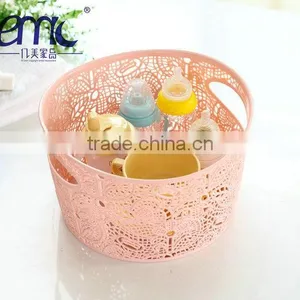 New Hot Selling Lace Hollow Plastic Storage Basket (small) thumbnail-2