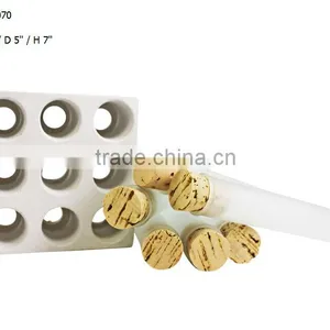 Spice Jars & Spice Racks Modern White Concrete 9-Spice Tube Set thumbnail-1