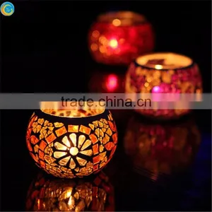 Home Decoration Use and Yes Handmade Mini Glass Jar Candle Holder thumbnail-3