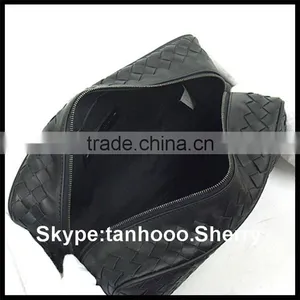 Hot Selling Good Quality Personalized pu Leather Cosmetic Bag thumbnail-5