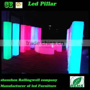 Decorative Lighted Columns Led/ Led Column Decorative Roman Columns thumbnail-1