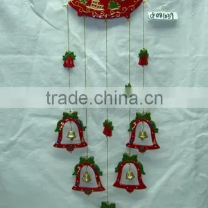 Ceramic Chiming Christmas Bells thumbnail-1