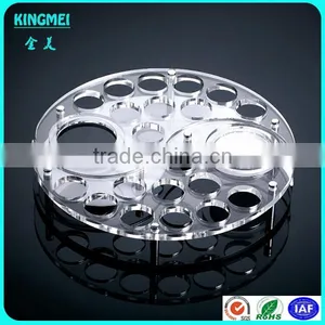 Round Shape Acrylic Wine Rack & Lucite Beer Cup Stand Holder & Wine Display Stand thumbnail-1