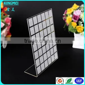 High Quality Kingmei Clear Acrylic Earring Display Holder thumbnail-5