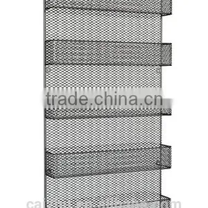 Kitchen Wall Door Mounted Large Capacity 5 Tiers Mesh Spice Rack Shelves Storage Organizer thumbnail-2