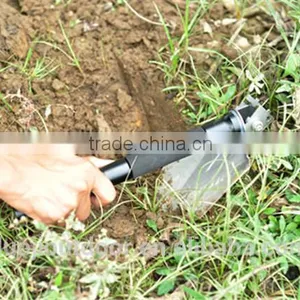 Top Brand 10-in-1 Outdoor Emergency Shovel With Knife Hoe Hammer Fire Flint thumbnail-5