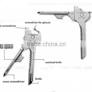 Creative Outdoor Present Six in One Portable Key Knife thumbnail-2