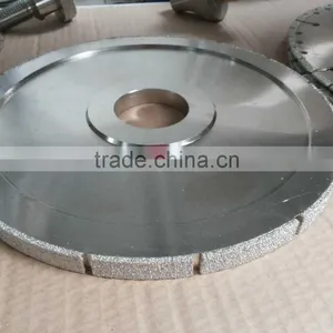 Brazed Diamond Cutting Wheel /Vacuum Brazed Large Diamond Profile Wheel thumbnail-1