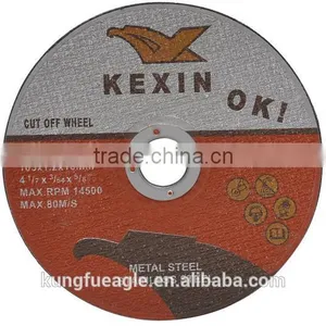 105*1.2*16mm China Brand Abrasive Cutting Disc for Metal and SS thumbnail-1