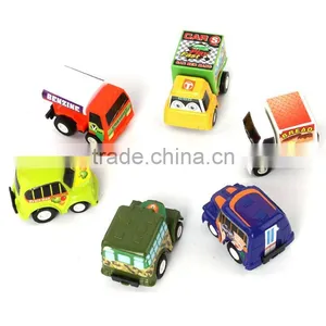 Hot Wholesale Cheap Small OEM Plastic Pull Back Toy Car For Kids 2016 thumbnail-3