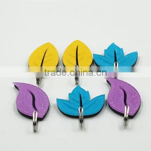 Best Saling Fashionable Decorative Crochet Plastic Leaf/ Butterfly Pattern Wall Hook thumbnail-1