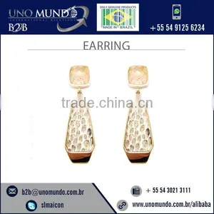 Standard Quality Skin-Friendly Diamond Earring Available thumbnail-1