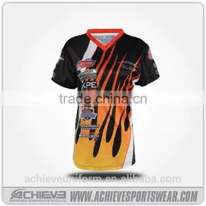 2017 Cheap Wholesale no Logo Soccer Jersey With Collar thumbnail-3