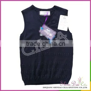 Good Factory Manufactures Winter v Shape Knitted Pullover Sweater thumbnail-1