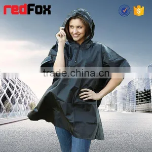 Cheap Fashion Reflective Rain Poncho With Logo thumbnail-3