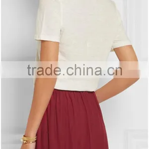 Software 100% Pima Cotton Blank T-shirt for Women thumbnail-3