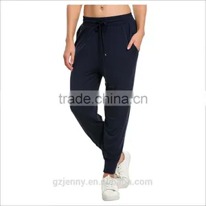 Wholesale Women's Jogger Pants Drawstring Thin Pure Color Womens Joggers Lounge Pants thumbnail-5