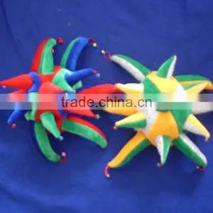 Multicolor Jester Costume Party Carnival Hats thumbnail-1
