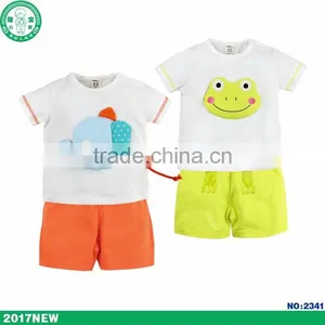 Wholesale 2017 Baby Clothing Unisex Summer Children Clothes Kids Wear thumbnail-1