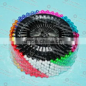 Wheel Assorted Colored Decorative Pearl Head Corsage Pins003 thumbnail-2