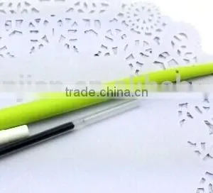 Silicone Lucky Four Leaf Clover Ballpoint Pen thumbnail-2