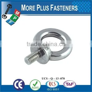 Made in Taiwan High Quality Hot-dip Galvanizing Lifting Eye Bolt thumbnail-2