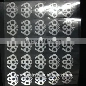 Machine Washable Decorative Reflective Vinyl Sticker Heat Transfer on Clothes thumbnail-3