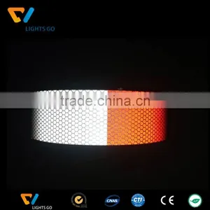 China 2016 3m Diamond 983 Prismatic Red and White Reflective Sheeting Tape thumbnail-5