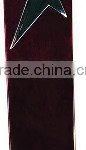 Rectangle Shape Wooden Metal Star Trophy thumbnail-1
