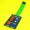 Backlit Icons Flat Embossing Membrane Panel Rubber Switch Keypad With 3M Back Adhesive thumbnail-1