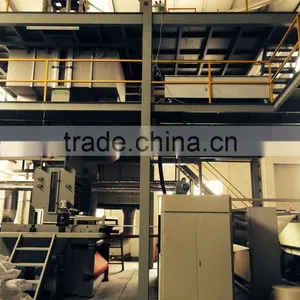 2400MM PP SPUN BOND NON WOVEN FABRIC MAKING MACHINE thumbnail-1
