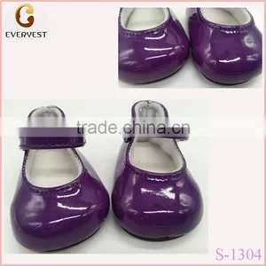 PU Wholesale Soft Handamde Doll Shoes Made in China thumbnail-1