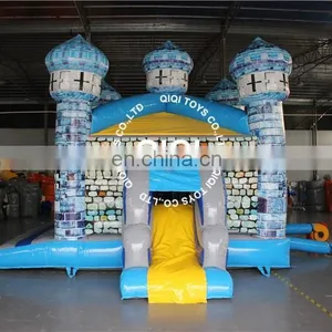 Halloween Inflatable Jumpers Inflatable Combo Jumping Pad thumbnail-1