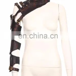 Steampunk Style Accessory Garment - Choker With an Armband and Removable Wristband thumbnail-1