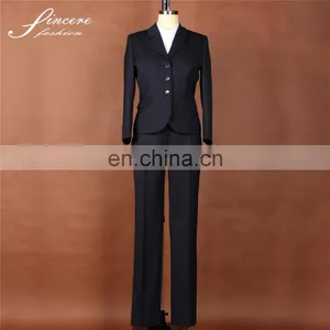 Ladies Wool/Polyester Blazers Women Suits Fancy Suits for Women thumbnail-1