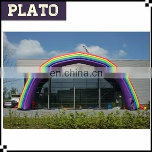Oxford Inflatable Rainbow Arch Decorative Large Gate for Sale thumbnail-1