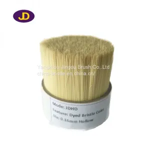 Natural White Pig Bristle Imitation Synthetic Brush Filaments thumbnail-1