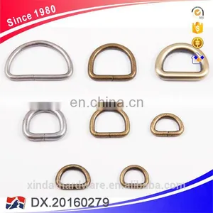 Zinc Alloy Metal D Ring for Garment Bag and Shoes thumbnail-2