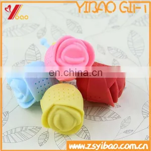 100% Food Safe Flower Shaped Silicone Tea Infuser/Infuser Tea for Promotional thumbnail-4