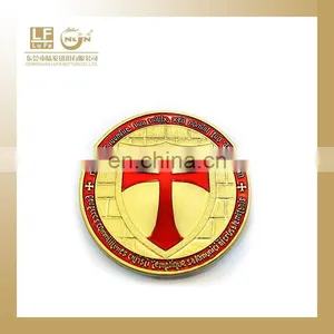 Knight Templar Cross Coin thumbnail-1